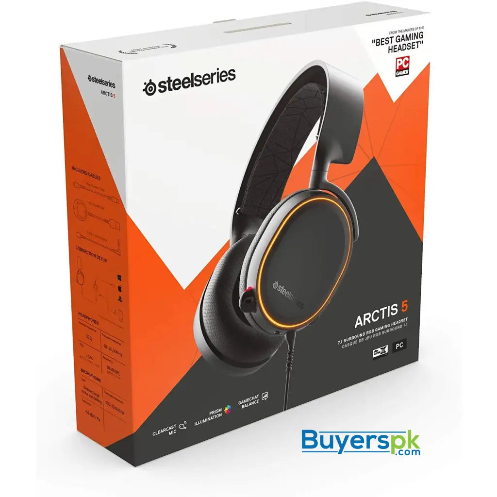Steelseries Arctis 5 Gaming Headset Pubg Edition - Price in Pakistan Steelseries Arctis 5 Gaming Headset Pubg Edition - Price in Pakistan